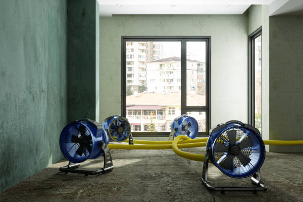 Water damage restoration process in Coopersburg, PA